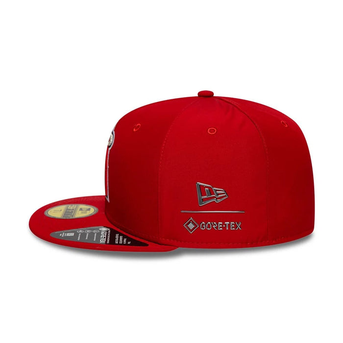 This is a LA Angels MLB Gore-Tex Red 59FIFTY Fitted Cap 5