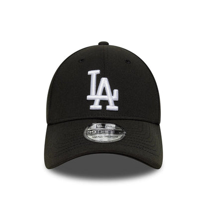 This is a LA Dodgers MLB Black 39THIRTY Stretch Fit Cap 2