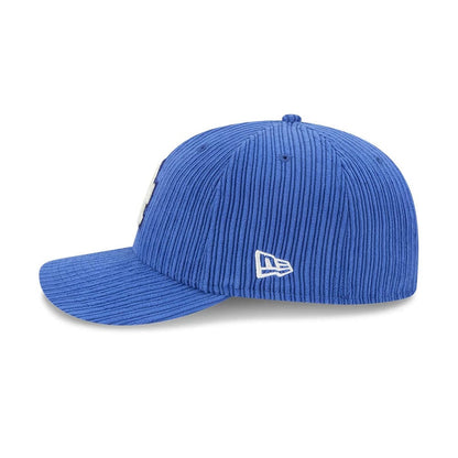 This is a LA Dodgers MLB Chenille Pop Dark Blue 59FIFTY Fitted Cap 4