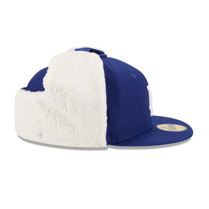 This is a LA Dodgers MLB Classic Dark Blue Dogear 59FIFTY Fitted Cap 7