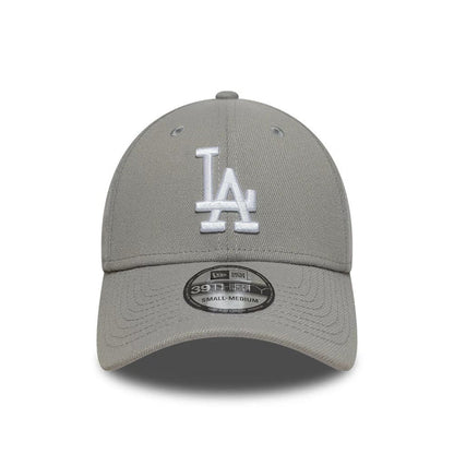 This is a LA Dodgers MLB Grey 39THIRTY Stretch Fit Cap 2