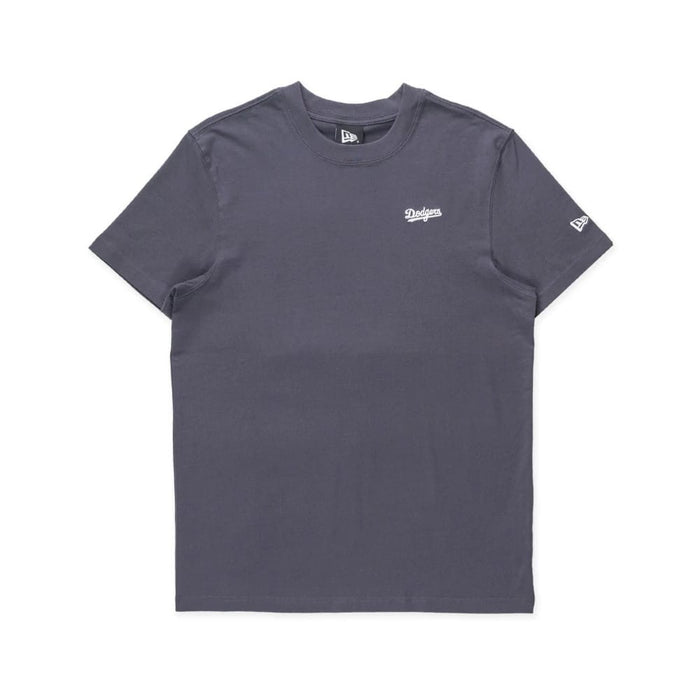 The Male model is wearing LA Dodgers MLB Patchwork Grey T-Shirt 1