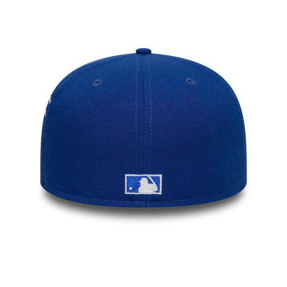 This is a LA Dodgers MLB Poly Kanji Blue 59FIFTY Fitted Cap 7