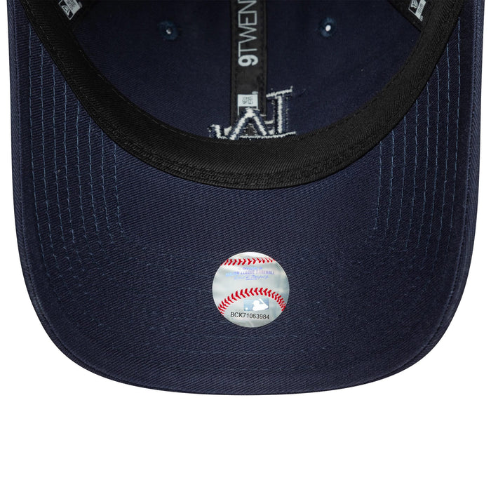 This is a LA Dodgers Womens MLB League Essential Midi Navy 9TWENTY Adjustable Cap 5