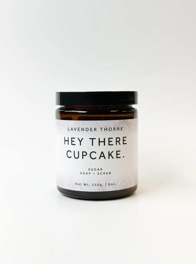 Lavender Thorne Hey There Cupcake Sugar Scrub Bath & Body in at Wrapsody