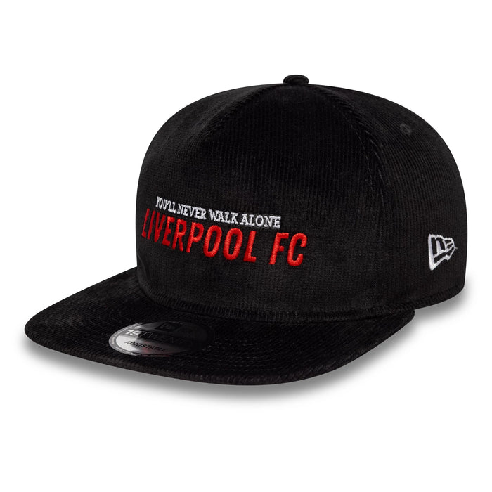 This is a Liverpool FC Cord Black 19TWENTY Adjustable Cap 4