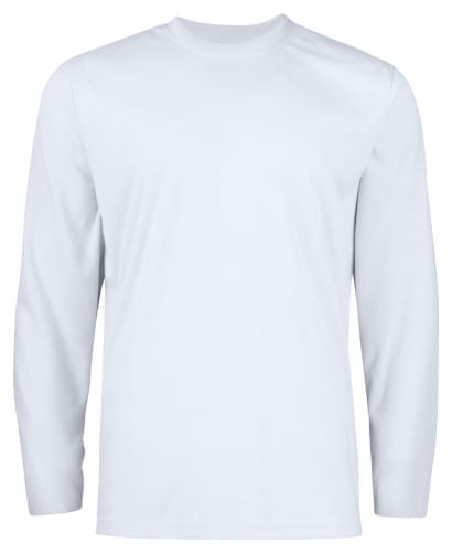 Long sleeved crew neck cotton tee shirt by projob - 2017