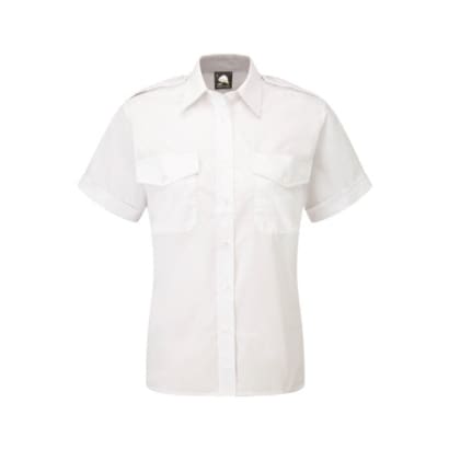 Luxury pilot shirt with shoulder straps - style 5750
