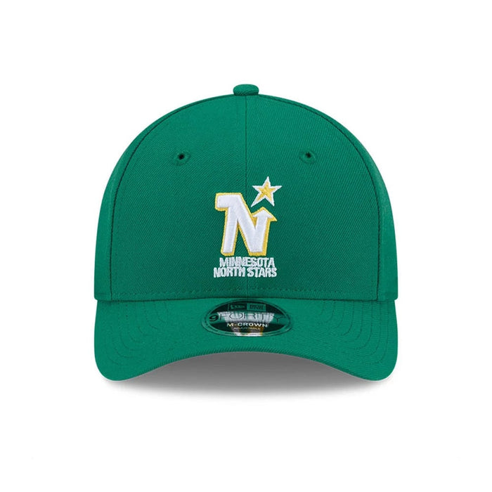 This is a Minnesota North Stars NHL Team Green 9FORTY M-Crown Adjustable Cap 3