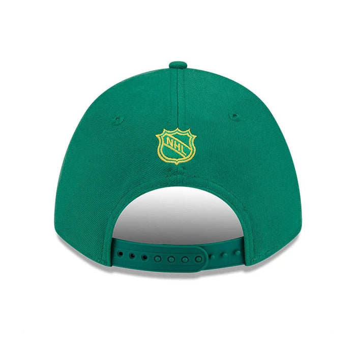 This is a Minnesota North Stars NHL Team Green 9FORTY M-Crown Adjustable Cap 7