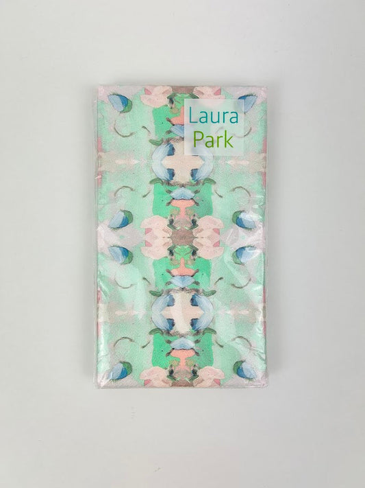 Monet's Garden Green Guest Napkins Napkins in at Wrapsody