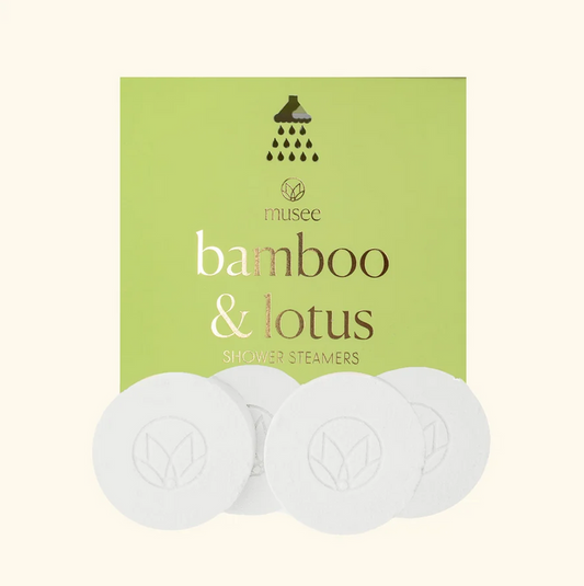 Musee Bamboo & Lotus Shower Steamers Bath & Body in at Wrapsody
