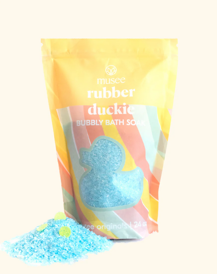 Musee Bath Soak 24oz - Multiple Scents Bath & Body in Rubber Duckie Bubbly at Wrapsody