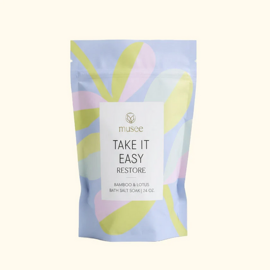 Musee Take It Easy 24oz Bath Soak Bath & Body in at Wrapsody