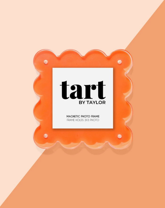 Neon Orange Acrylic Mini Frame Picture Frames in at Wrapsody