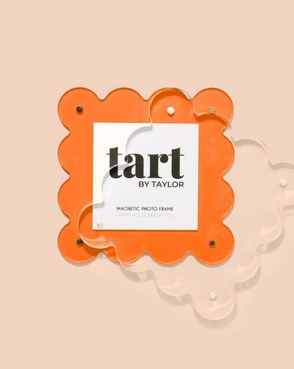 Neon Orange Acrylic Mini Frame Picture Frames in at Wrapsody