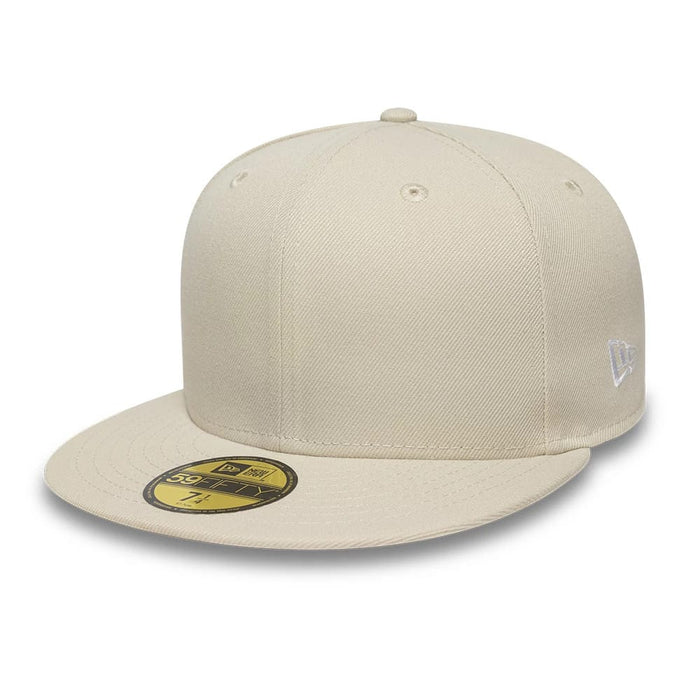 This is a New Era Beige 59FIFTY Fitted Cap 1