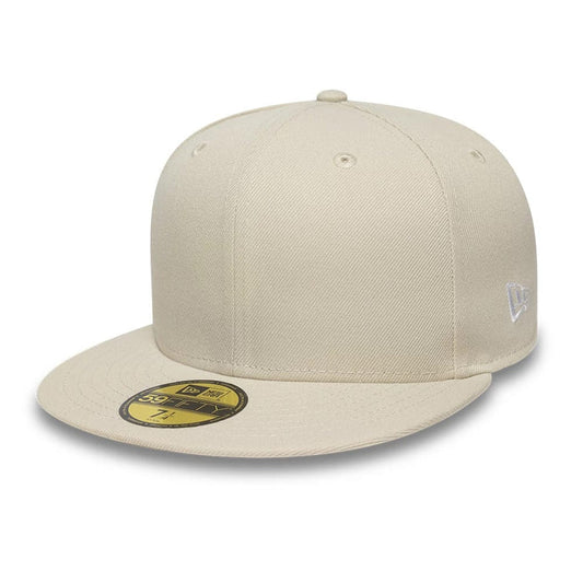This is a New Era Beige 59FIFTY Fitted Cap 1