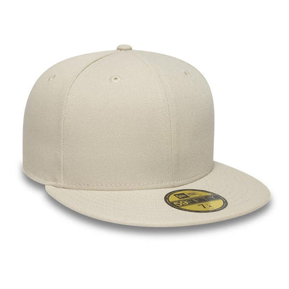 This is a New Era Beige 59FIFTY Fitted Cap 3