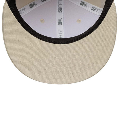 This is a New Era Beige 59FIFTY Fitted Cap 6