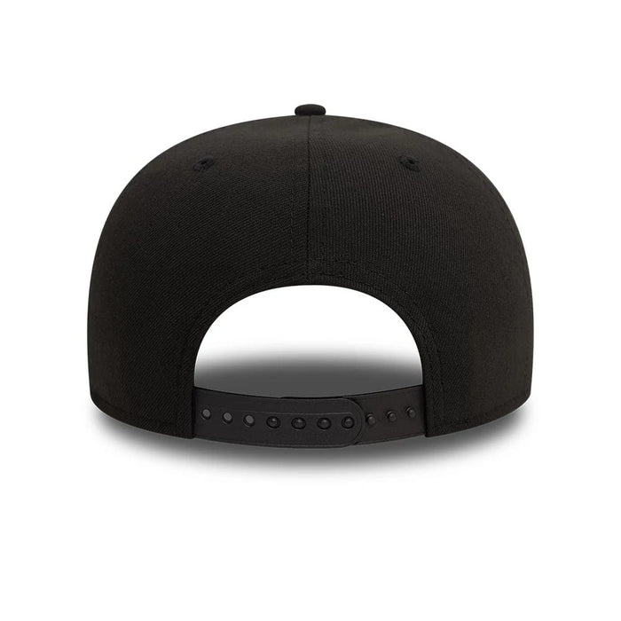 This is a New Era Essential Black 9FIFTY Snapback Cap 6