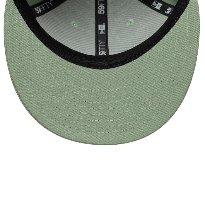 This is a New Era Green Low Profile 59FIFTY Fitted Cap 7