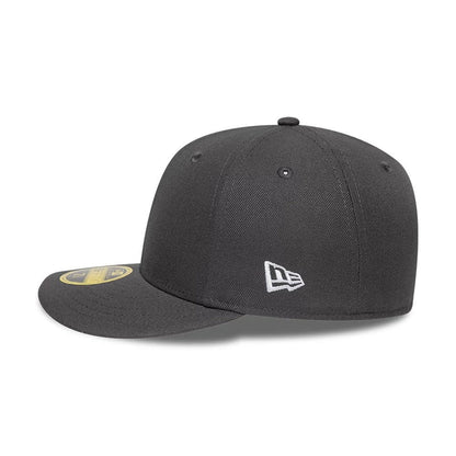 This is a New Era Grey Low Profile 59FIFTY Fitted Cap 4
