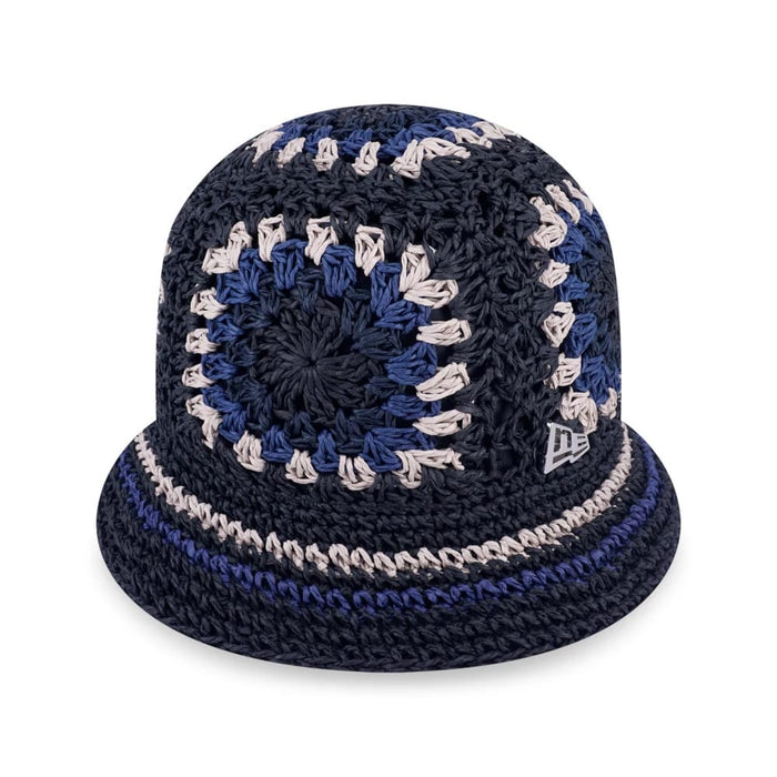 This is a Harvest Merch Blue Explorer Bucket Hat 1