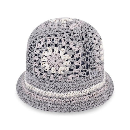 This is a Harvest Merch Grey Explorer Bucket Hat 1