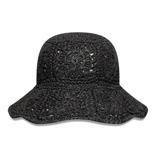 This is a New Era Paper Hat Black Adventure Bucket Hat 1
