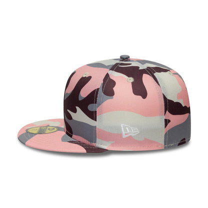 This is a New Era Pink Camo 59FIFTY Fitted Cap 4