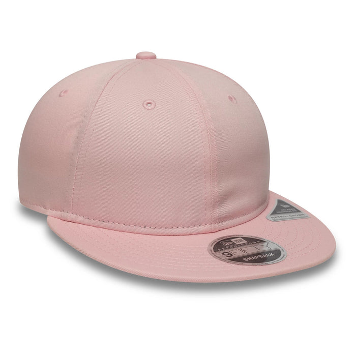 This is a New Era Pink Retro Crown 9FIFTY Snapback  Adjustable Cap 3