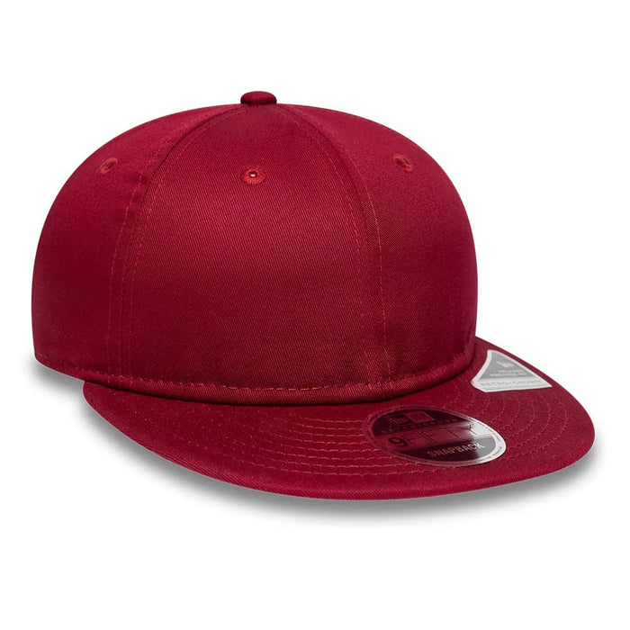 This is a New Era Red Retro Crown 9FIFTY Snapback Adjustable Cap 3