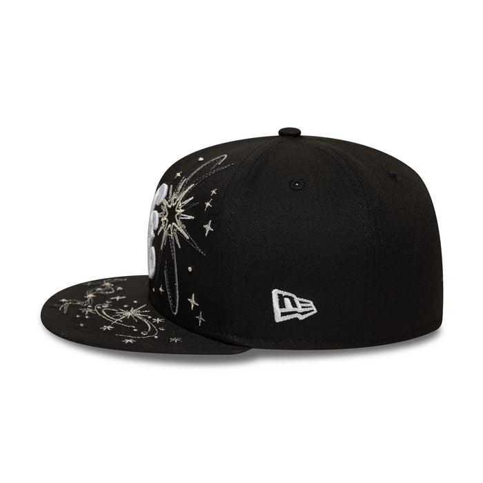 This is a New Era Zodiac Black 59FIFTY Fitted Cap 4