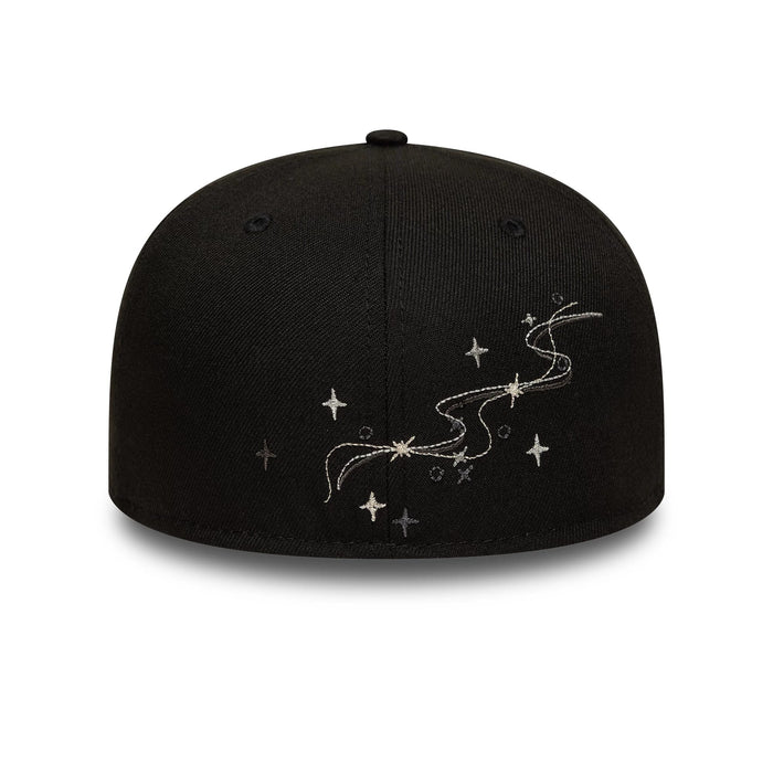 This is a New Era Zodiac Black 59FIFTY Fitted Cap 6