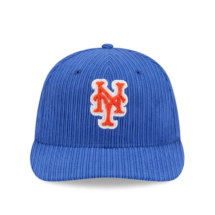 This is a New York Mets MLB Chenille Pop Blue 59FIFTY Fitted Cap 3
