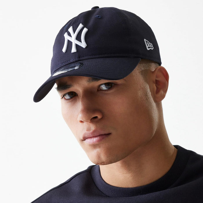 This is a New York Yankees League Essential Navy 9TWENTY Adjustable Cap 4