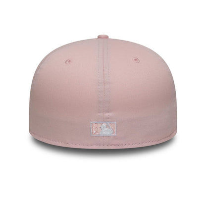 This is a New York Yankees MLB World Series Pink 59FIFTY Fitted Cap 7