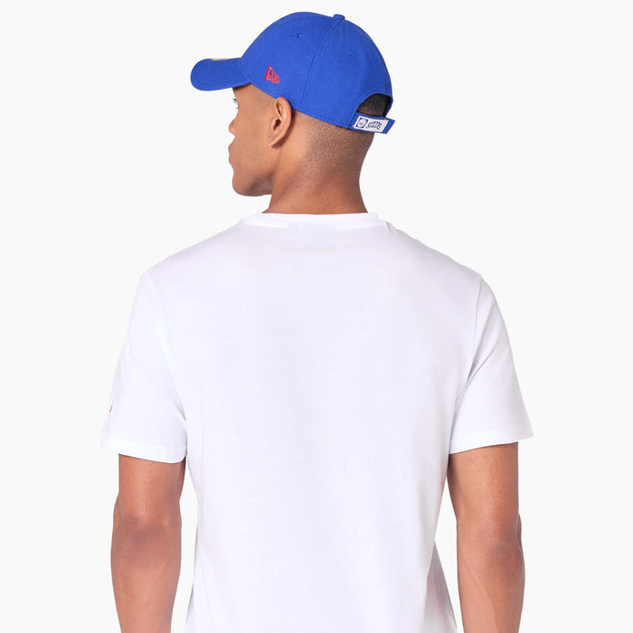 The Male model is wearing Philadelphia 76ers NBA White T-Shirt 6