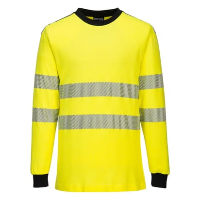 Portwest wx3 flame resistant hi-vis t-shirt-fr701