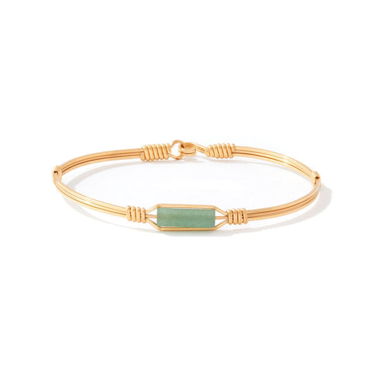 Ronaldo A Moment in Time Bracelet Bracelets in Aventurine at Wrapsody