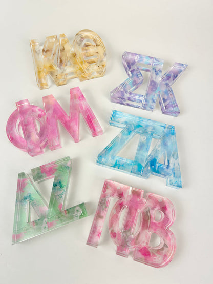 Sorority Acrylic Letter Block Greek in at Wrapsody