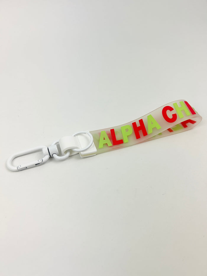 Sorority Keychain Wristlet Greek in at Wrapsody