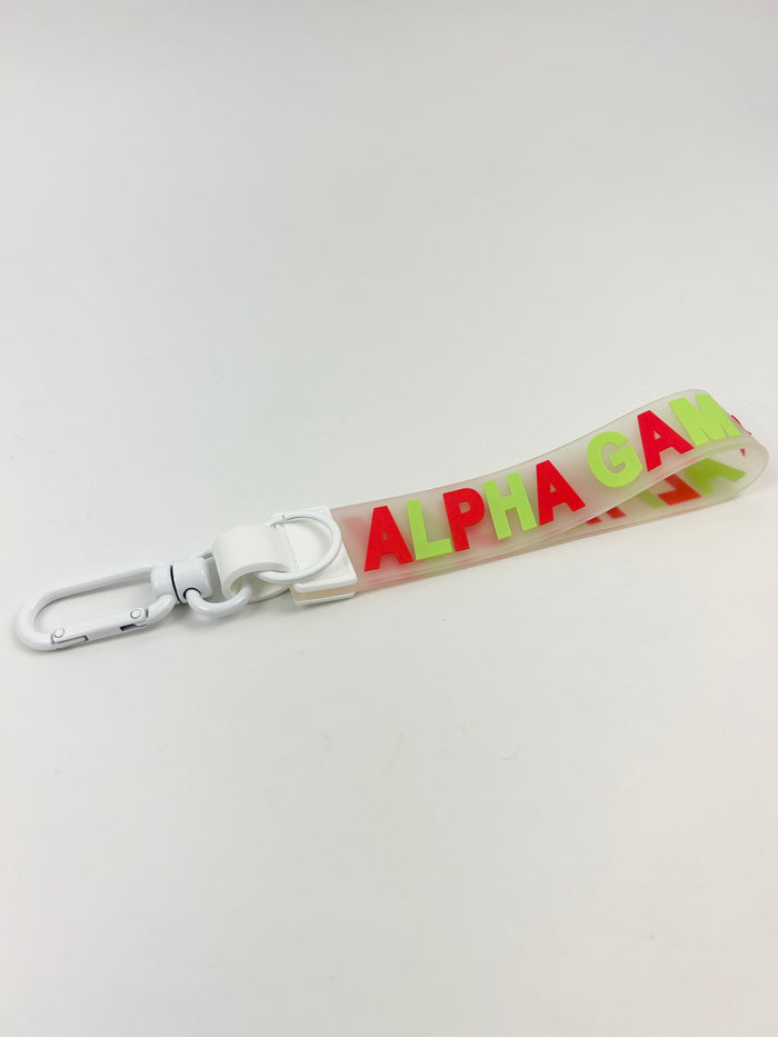 Sorority Keychain Wristlet Greek in at Wrapsody