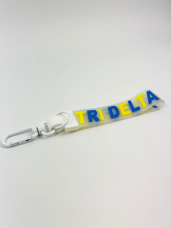 Sorority Keychain Wristlet Greek in at Wrapsody