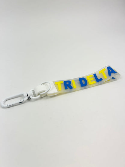 Sorority Keychain Wristlet Greek in at Wrapsody