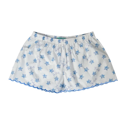 Sorority Stars Sleep Shorts Greek in Delta Delta Delta at Wrapsody