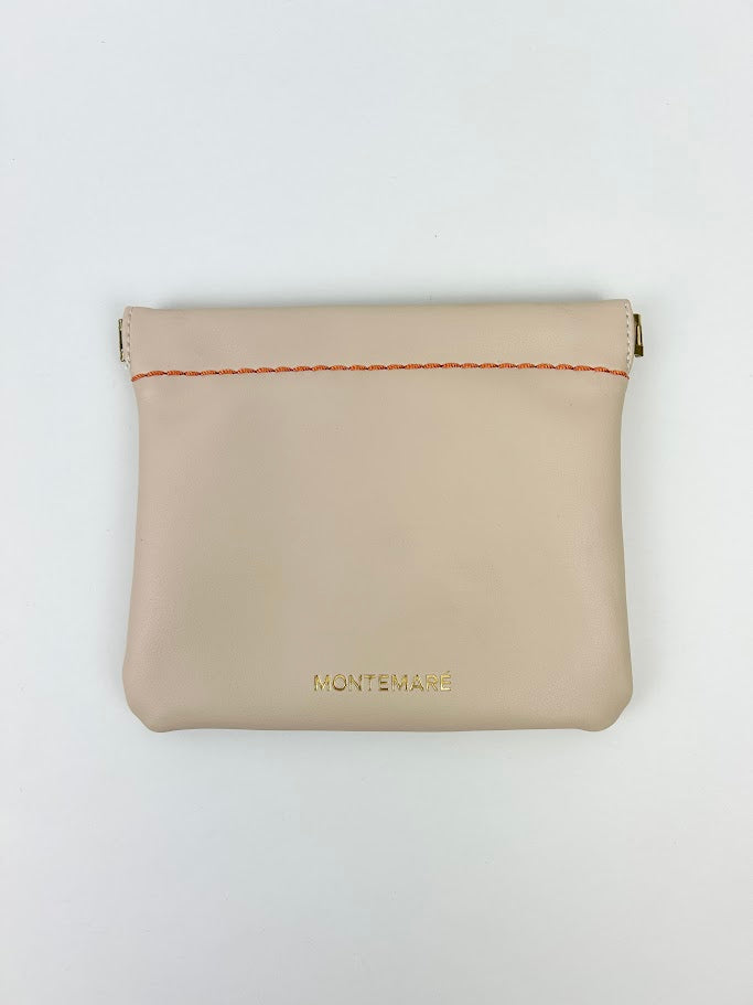 Square Pouch Ivory Travel Accessories in at Wrapsody