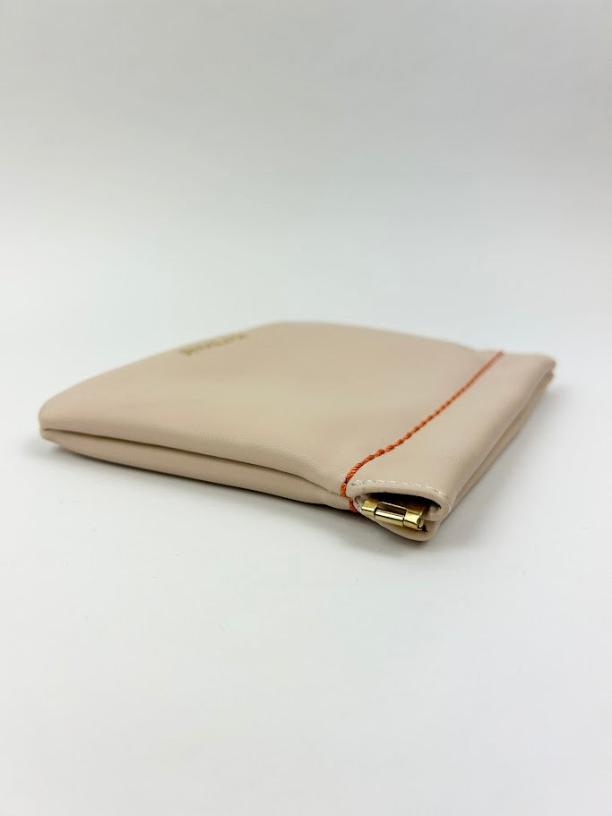Square Pouch Ivory Travel Accessories in at Wrapsody