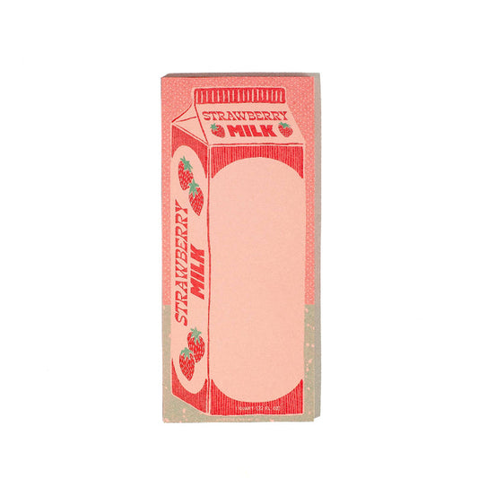 Strawberry Milk Notepad